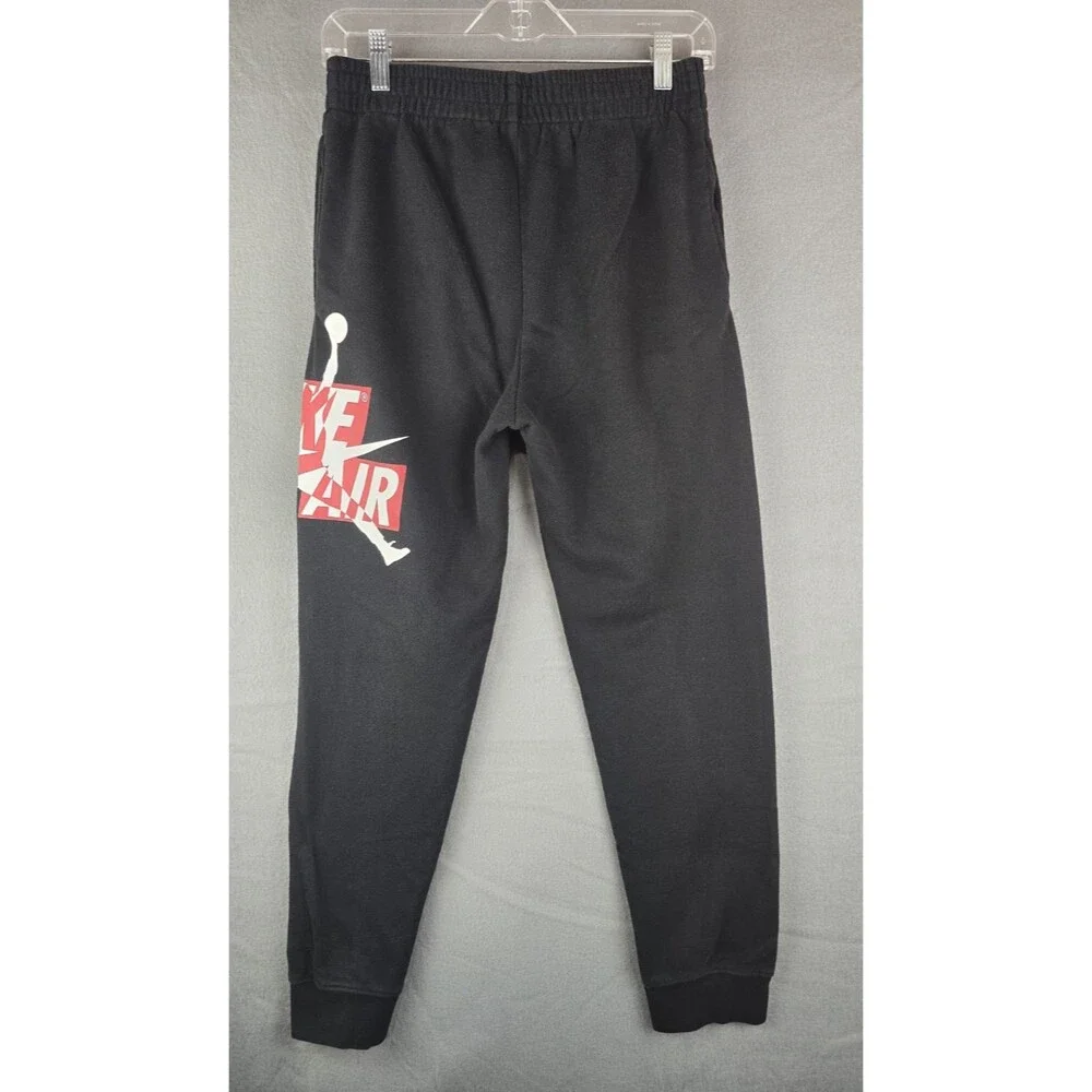Nike Air Jordan Joggers Youth XL Black Jumpman Sweatpants Boys Athletic